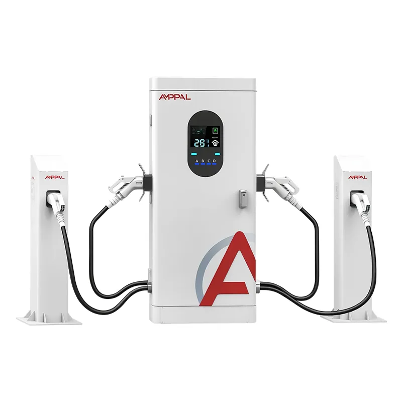 160 kW kelių jungčių nuolatinės srovės greitojo elektromobilių įkrovimo stotis, skirta komerciniams autoparkams