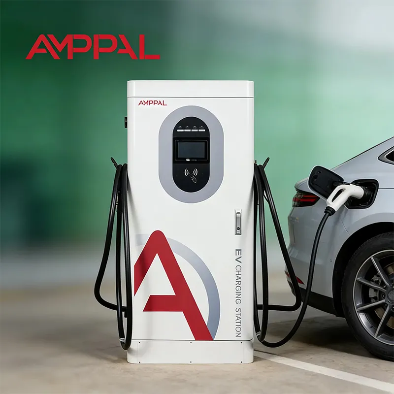 120kW High-Power Integrated DC EV Fast Charger for Highway Charging